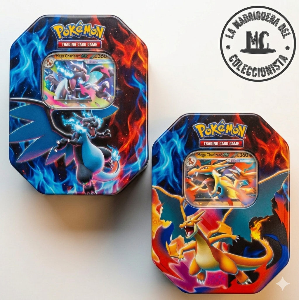 Tin de mega Charizard