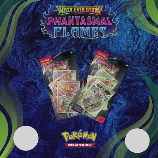 Blister Con 3 Promos Phantasmal Flames en pareja