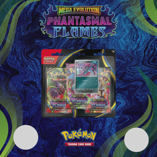 Blister x 3 Phantasmal Flames Sneasel